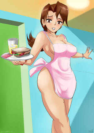 nude apron hentai - Ashs Mom by TheRealShadman