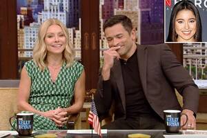 Kelly Ripa Celebrity Cartoon Porn - Kelly Ripa, Mark Consuelos' Daughter Lola Walked in on Them Having Sex