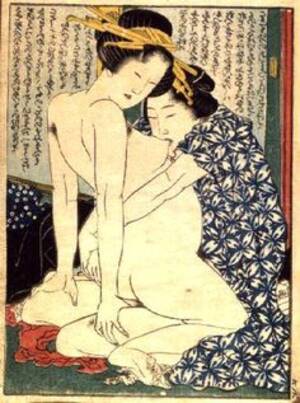 ancient japanese lesbian porn - Ancient Japanese Lesbian Porn | Sex Pictures Pass