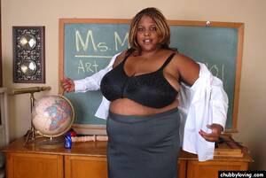 mature black bbw teacher - Mature ebony teacher SSBBW Winxx is undressing in the classroom -  PornPics.com