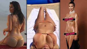 Hot Kim Kardashian - Stripped Down, Oiled Up & Nearly Nude! 100 Of Kim Kardashian's Most Naked  Photos Of All Time