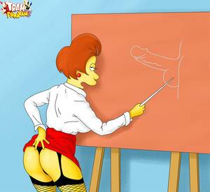 Hot Cartoon Teacher Porn - Sexy teacher in stockings craving a thick member in her classroom -  CartoonTube.XXX