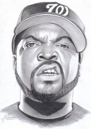 Hip Hop Black Toon Porn - Nice drawing of Ice Cube