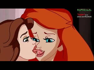 Ariel And Belle Lesbians Comics - Ariel vs Belle (http://zo.ee/507se) - XVIDEOS.COM