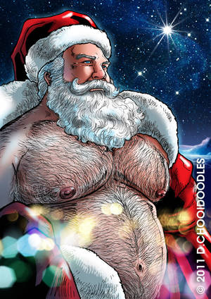 Anime Gay Santa Claus Porn - Another doodle for Christmas :-) See ya