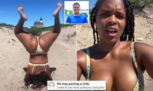 nude beach anal - She twerks for the people! Queer Rhode Island state senator raises eyebrows  with VERY raunchy video | Daily Mail Online