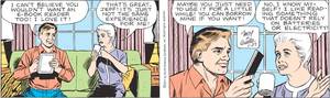 Mary Worth Comic Porn - Meanwhile, Mary Worth has hit a new crescendo of edge-of-your-seat tension,  as Dr. Jeff seems insistent on forcing Mary to start using a Kindle-thing  by any ...