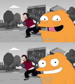 Gay Porn American Dad Claus - whats everyones updated favorite klaus quote? : r/americandad