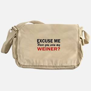 Cum Bags Porn - EXCUSE ME HAVE YOU SEEN MY WE Messenger Bag