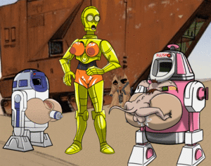 Droid Porn - Astrosex Droids - Page 1 - Comic Porn XXX