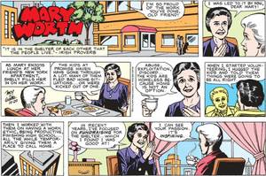 Mary Worth Comic Porn - Mary Worth is turning into a geriatric lesbian porno right before our  eyes.â€ â€“Baka Gaijin