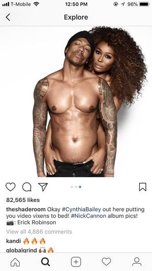 Nick Cannon Porn - I'm not caught up on RHOA.. What is Cynthia doing with Nick Cannon and what  are these pics?!ðŸ˜ : r/BravoRealHousewives