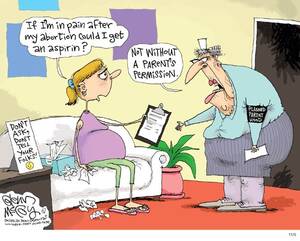 cartoon porn pregnant abortion - Pregnant Teens Can Self-Refer For Abortions With No Safeguards - Family  First NZ