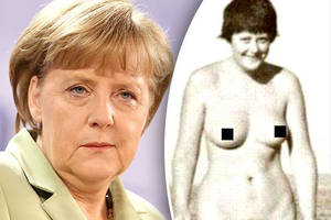 German Female Nudists Porn - Angela Merkel and a photo supposedly showing her naked