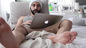 Arab Guys Feet Porn - Hairy muscle Arab jock foot worship Gay Porn Video - TheGay.com