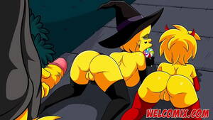 halloween animated erotic cartoons - Halloween night with sex - The Simptoons - XVIDEOS.COM