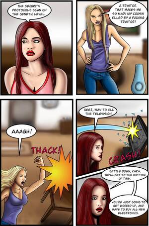 cartoon porn oblivion - Agents of Oblivion Part 2- Supergirl - Porn Cartoon Comics