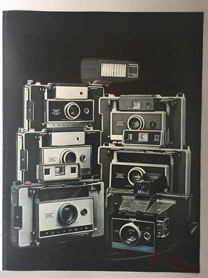 1970 Polaroid Camera Porn - 1970 Polaroid Land Cameras Centerfold Print Ad - Christmas Ad - Colorpack  II, Model 320