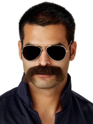 70s Male Porn Star Glasses - Adult The Man Moustache | Wholesale 60s Accessories