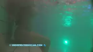 girl masturbating spy cam underwater - Voyeur underwater, hidden pool cam shows Arab girl playing with her big  natural tits while masturbating with jet stream! | xHamster