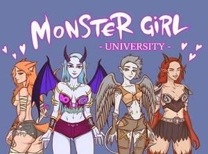 Monster Girl Lesbian Porn - Monster Girl University by Nyakochan Â» SVS Games - Free Adult Games