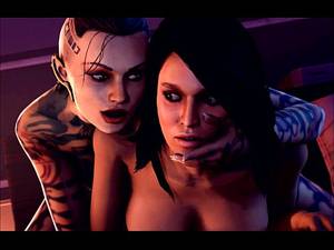 Mass Effect Asari Lesbian Scene - 