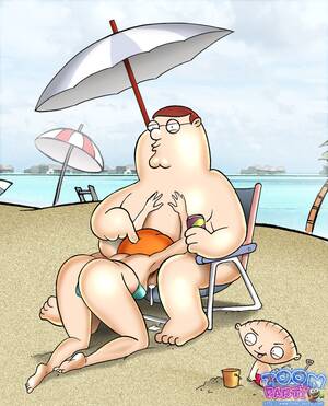 cleveland nude beach - Family Guy - [Toon Party] - Fun On The Beach nude