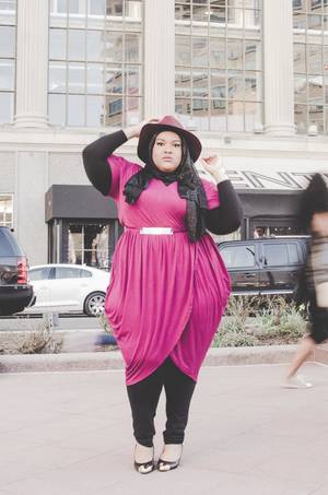 fat muslim girl nude - ... few weeks ago and was wowed by her style. Her vibrant and bold approach  to fashion struck a chord with me immediately. She is a fat, Black, Muslim  woman ...