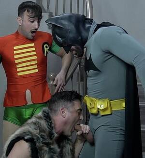 Batman Gay Sex - Batman Fucks Robin Bareback Starring Gay Porn Stars Ricky Larkin & Mason  Lear