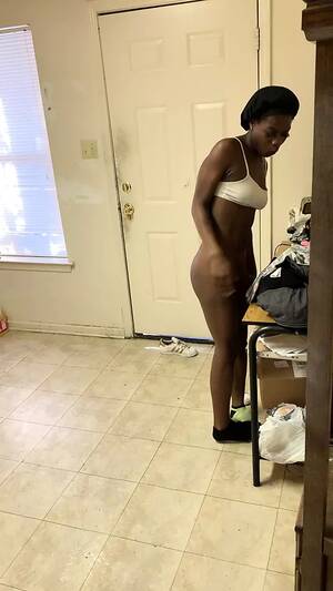black girl stripped and spanked - Black girl spanked for not wiping down the wall