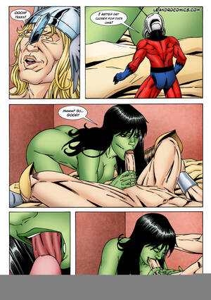 Ant Man She Hulk Porn - Rule 34 - 1girls 2boys abs ant-man ant-man (series) asgardian avengers bed  black hair blonde hair blowjob breasts closed eyes comic dialogue fellatio  female green-skinned female green eyes green skin hank pym