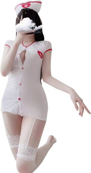 Hot Nurse Uniform Sex - Japanese Nurse Sexy Cosplay Lingerie Anime Unrse Uniform for Women Girls Porn  Sex Adult White Roleplay Costume Sexual Clothing : Amazon.nl: Fashion