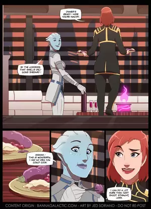 Mass Effect Porn Comic - Mass Effect - Dinner Date [Seriojainc] - Porn Comic