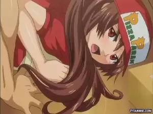 hentai food sex - Two fast food service crews gets horny on duty - Sunporno