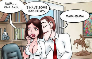cartoon office porn - Hot office sex! - Cartoon Porn Pictures - Picture 3
