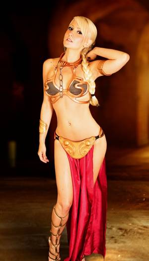Belly Dancer Slave Porn - Raychul Moore as Slave Leia from Star Wars.