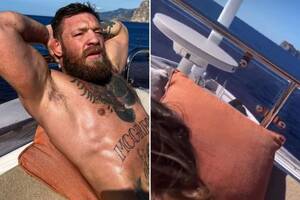 nude beach girls blowjob - Conor McGregor fans react in shock after UFC star posts and deletes video  that appears to show him enjoying a sex act | The Sun