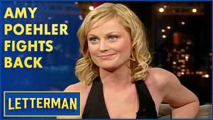 Amy Poehler Blowjob - Amy Poehler Threw Dog Poop at Mean Strangers | Letterman - YouTube