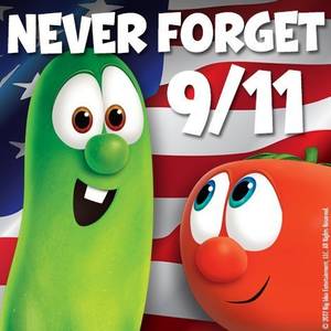 Cartoon Vegetable Porn - Here's how Christian cartoon Veggie Tales reminded kids about 9/11 (For  more info, click here; For a related post, ...