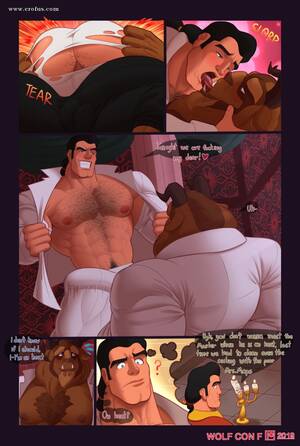 Beauty And The Beast Gay Porn - Page 3 | gay-comics/wolf-con-f/crack-the-bed | Erofus - Sex and Porn Comics