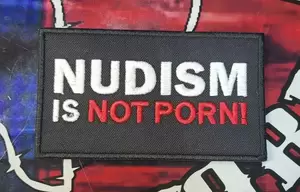 all nudism - NUDISM IS NOT PORN patch | eBay