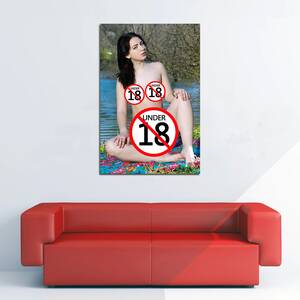 Brunette Art - Brunette Girl Adult Model Outdoor Nude Beauty Photo Modern Wall Art Porn  Poster and Print Canvas Painting For Home Bedroom Decor - AliExpress