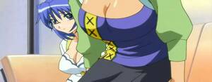 hentai blue hair fuck - Blue-haired Hentai girl is being fucked in a missionary position -  CartoonPorn.com