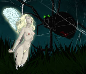 Arachnid Hentai Porn - The Fairy and the Black Widow by hopelessbohemian