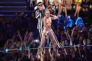 Miley Cyrus Robin Thicke Porn - Miley Cyrus carrying on long tradition of VMA provocation - nj.com
