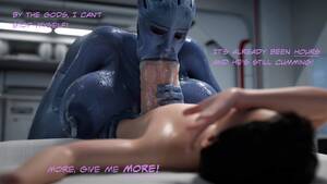 liara deepthroat blowjob - Rule34 - If it exists, there is porn of it / icedev, liara t'soni /  5143181