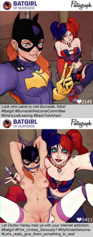 Batgirl Porn Tumblr - Batgirl's blog; aka Harley thinks that turn-about is fair play (SanePerson)  [Batgirl] Tumblr Porn