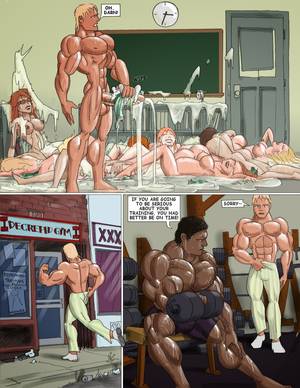 Muscle Art Porn - K.A.Z. art