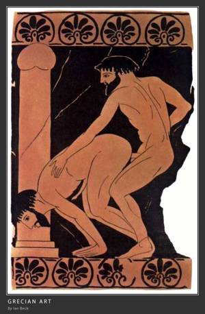 Greek Gay Orgy - Gay Art Gallery n' Male Artwork