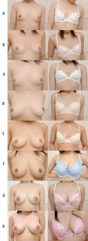 b size boobs - Tits B Cup Size Chart - Mega Porn Pics